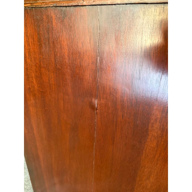 18th Century Mahogany Chest on Chest With Dressing Table For Sale - Image 17 of 18