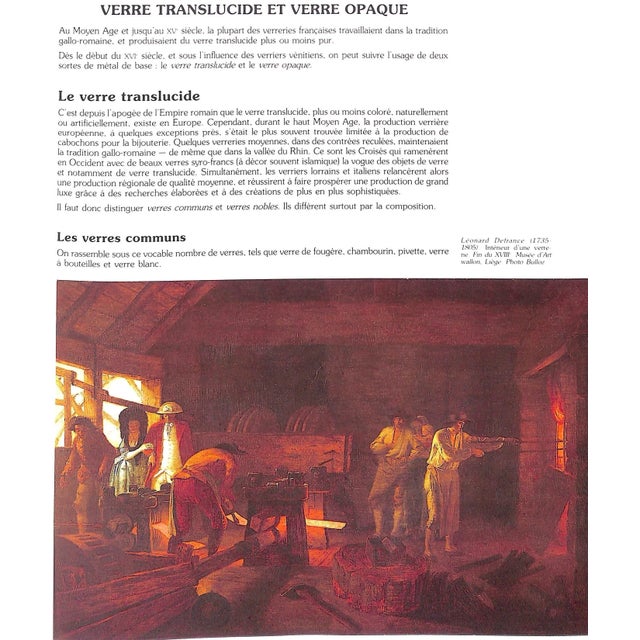 "Verre d'Usage Et De Prestige: France 1500-1800" 1988 Bellanger, Jacqueline For Sale - Image 12 of 13