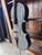 Rustic Large 67" Hand-Carved Wooden Cello Sculpture With Pinecone Tuning Pegs – Folk Art For Sale - Image 3 of 16