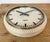 Industrial Factory Beige Wall Clock, Austria, 1960s For Sale - Image 13 of 17