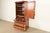 18th Century Antique English William & Mary Banded Walnut Mirror Front Secretary Desk With Bookcase Hutch For Sale In South Bend - Image 6 of 17