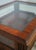 Wood Pair of Chippendale Mahogany Glass Top Showcase End Tables For Sale - Image 7 of 17