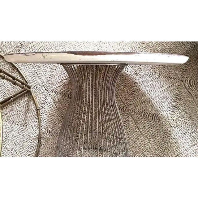 Mid Century Warren Platner Style Side Table For Sale - Image 9 of 11