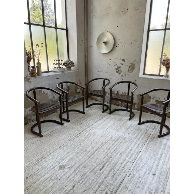 Dining Chairs from Allmimö, 1980s, Set of 5 For Sale - Image 6 of 18