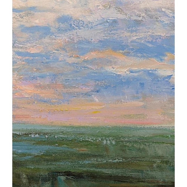 Mid Sized Scenery Landscape Art on Canvas For Sale - Image 4 of 5