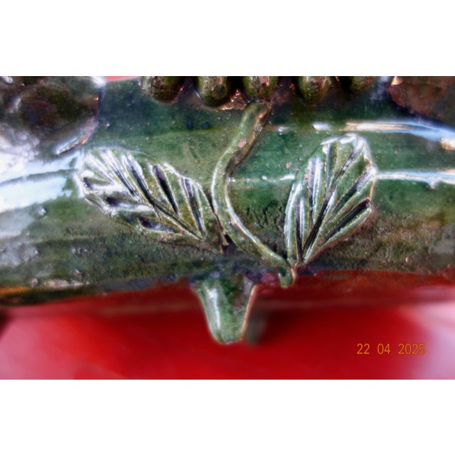 Sculpture Materials Pantambam Michoacan Bowl W/Birds For Sale - Image 7 of 9