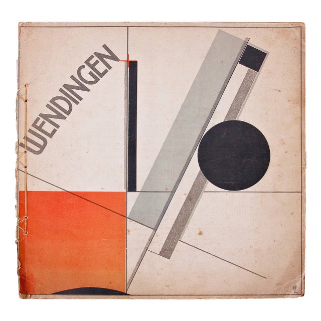 Wendingen, Issue 11, Cover by El Lissitzky, 1920s For Sale