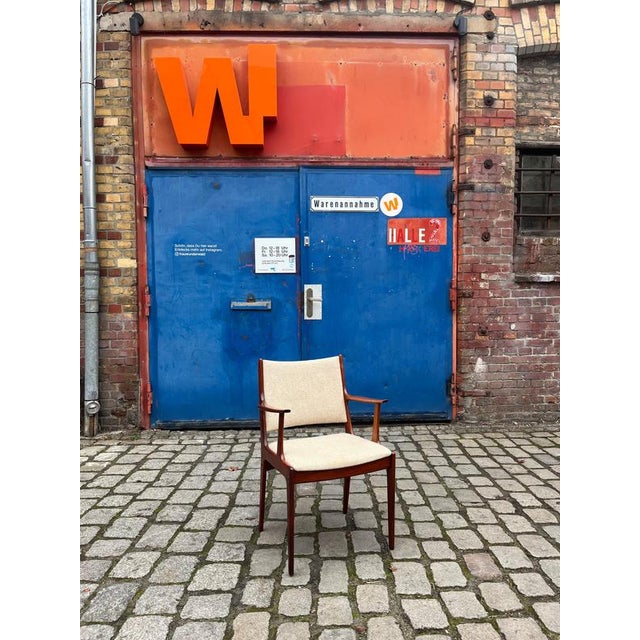 Armchair in Rosewood with Wool by Johannes Andersen for Uldum Møbelfabrik For Sale - Image 9 of 11