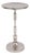 Candlestick Nickel Martini Table For Sale