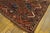 Mid 19th Century 1860s Deep Brick Red Octagonal Gul Antique Wool Ersari-Beshir Rug 6'6"x8' Carpet For Sale - Image 5 of 5