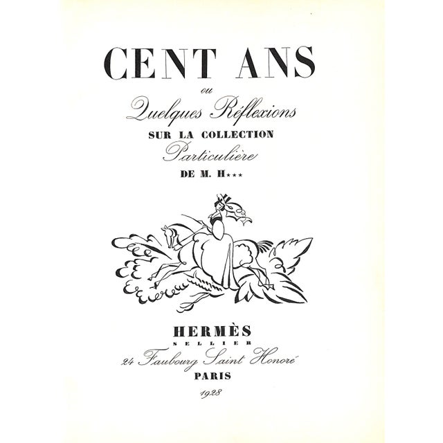 [42] pp. Hermes Sellier Paris Exemplaire No 375 1928 10 5/8" x 8 1/4" Drawings by Maximilien Vox