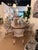 Early 21st Century Interlude Home Inc. Resin Wicker and Wood Dining Chair For Sale - Image 5 of 8