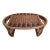 Vintage Boho-Chic Mid-Century Wicker and Rattan Bed Tray/Lap Desk For Sale