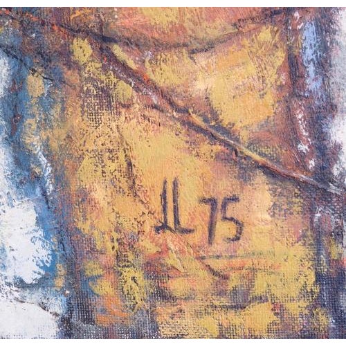 Jørgen Larsen, Abstract Composition, 1940s, Oil on Canvas | Chairish