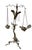 19th C. Grand Tour Candlesticks Bronze Heron Oil Lamps Made in Italy For Sale - Image 18 of 18