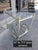 Metal Vintage Traditional Brass and Chrome Bar Cart For Sale - Image 7 of 14
