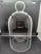 Mid-Century Modern Vintage-Style Clear Glass Cloche For Sale - Image 3 of 3