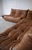 Brown Togo Sofa Set by Michel Ducaroy for Ligne Roset, 1975, Set of 3 For Sale - Image 8 of 10