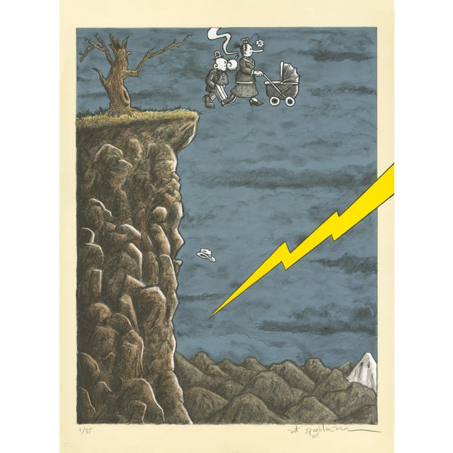 Art Spiegelman, Trompe l'Oeil, 2018, Lithograph For Sale