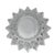1940s French Art Deco Pierre D’Avesn Molded Glass Star Bowl For Sale - Image 10 of 10