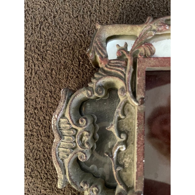 Mirrored Shadowbox With Ornate Cross For Sale - Image 4 of 8