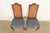 1960s Baker Furniture Style French Provincial Louis XV Carved Walnut and Cane Back Side Chairs or Dining Chairs, Pair For Sale - Image 5 of 14