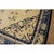 1890s Beige Field Blue Floral Spray Central Medallion Antique Chinese Peking Rug For Sale - Image 9 of 11