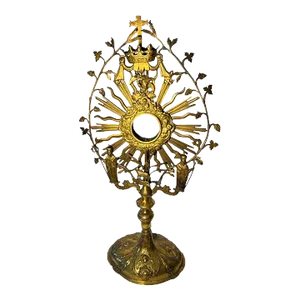 Late 18th Century Gilded Italian Monstrance