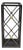 Contemporary Italian Neoclassical Style Iron X- Form Umbrella Cane Stand For Sale