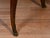 Brown 1930s Pair French Louis XV Walnut Satinwood Inlay & Marble Top Nightstands / Small Commodes For Sale - Image 8 of 18