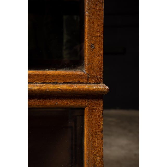 Early American Display Case With Mirrored Back For Sale - Image 9 of 9