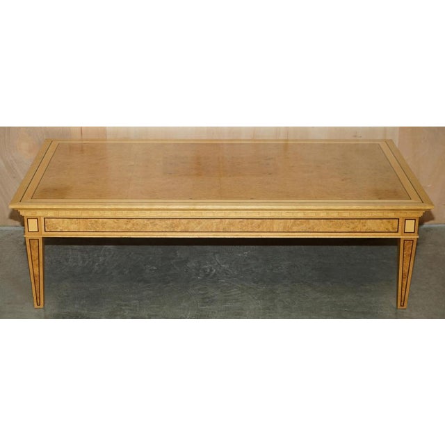 Cofee Table in Walnut by Viscount David Linley For Sale - Image 13 of 17