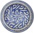 One-of-a-kind antique handcrafted and glazed Moroccan ceramic plate from Fez. Featuring an elaborate hand-painted fine...