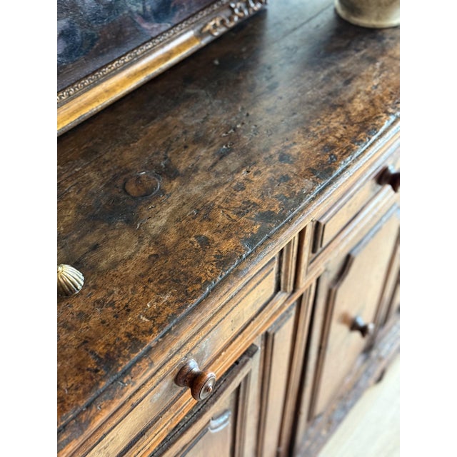 17th c. Walnut Italian Sideboard For Sale In Denver - Image 6 of 11