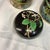 Vintage Chinese Cloisonné Trinket Box Trio – Black Enamel & Floral For Sale - Image 4 of 9