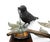 Brown Maitland Smith Bronze 3-Light Table Lamp With Birds For Sale - Image 8 of 15