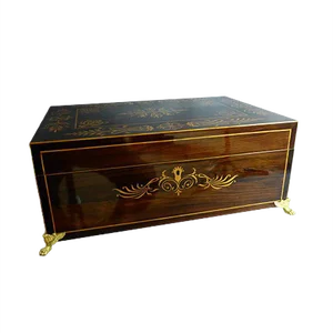 Antique Charles X Rosewood Box