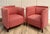 Here is a pair of Hémicycle armchairs designed by Philippe Nigro for Ligne Roset in collaboration with Mobilier National,...