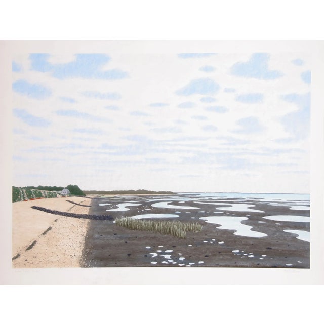 Bill Sullivan Low Tide 20 Hand Colored Lithograph For Sale