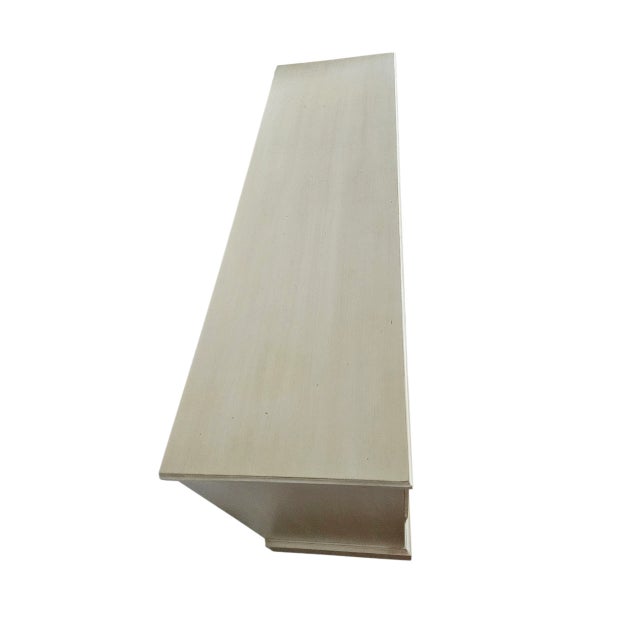 Boho Chic Late 20th Century Ethan Allen Credenza Swedish Home Sideboard Buffet Server Console Cabinet 630 For Sale - Image 3 of 17