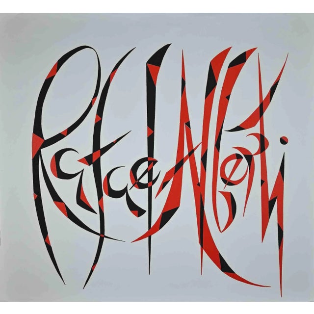 The Word and the Sign is an original artwork realized by Rafael Alberti (El Puerto de Santa María 1902 – El Puerto de...