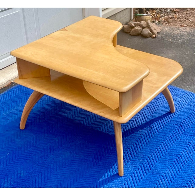 Own a Piece of American Design History: The Iconic Heywood-Wakefield Corner Table Elevate your home with this stunning...