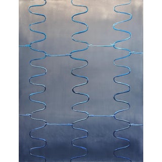 Tommy Taylor "Hostel #2" Contemporary Neutral Toned Realistic Close Up of Mattress Springs, 2023 For Sale