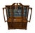Late 20th Century Broyhill Furniture Walnut Traditional Style 60" Buffet W. Lighted Display China Cabinet For Sale In Kansas City - Image 6 of 16
