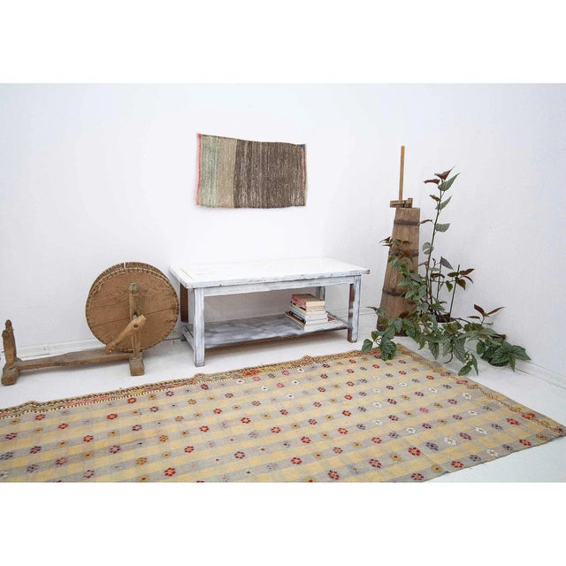 Vintage Turkish Adana Kilim Runner For Sale In Los Angeles - Image 6 of 7