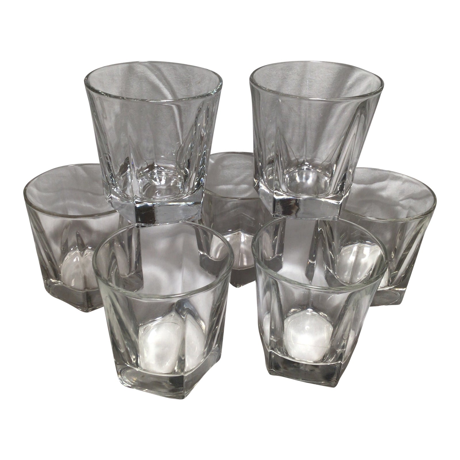 Vintage Libbey Double Old Fashion/Whiskey GlassesSet of 7 Chairish