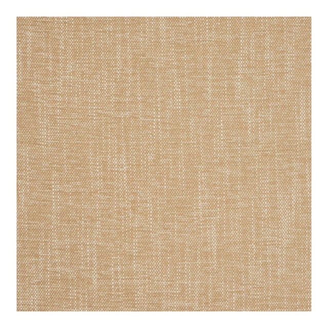Sample - Schumacher Dean Indoor/ Outdoor Fabric in Wheat For Sale