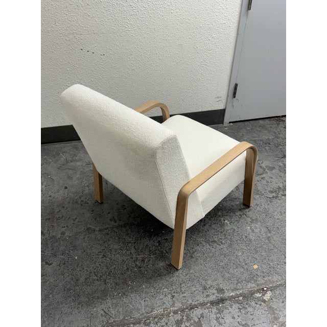 Modern Bespoke Felix Bouclé Side Chair For Sale - Image 3 of 12