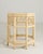 Wood 20th Century France Warm Ivory Carved Fretwork Side Table For Sale - Image 7 of 11