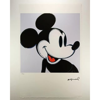 After Andy Warhol, Mickey Mouse, Limited Series Lithograph, 1980s For Sale